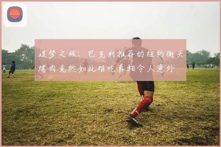 追梦之旅：巴克利推荐的纽约街头烤肉竟然如此难吃真相令人意外